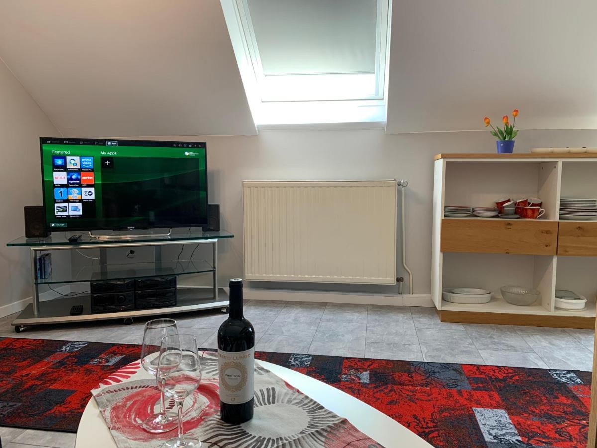 Ferienwohnung Sunny - Moderne Ferienwohnung Im Gruenen In Saarbruecken-West Exteriör bild